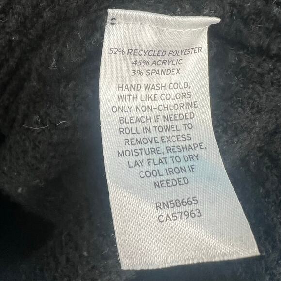 Halogen Black Sweater Dress Tunic 1X - Picture 5 of 8